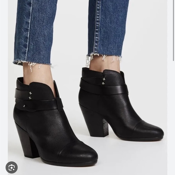 Rag & Bone leather booties in cognac color. Great condition - Picture 1 of 10